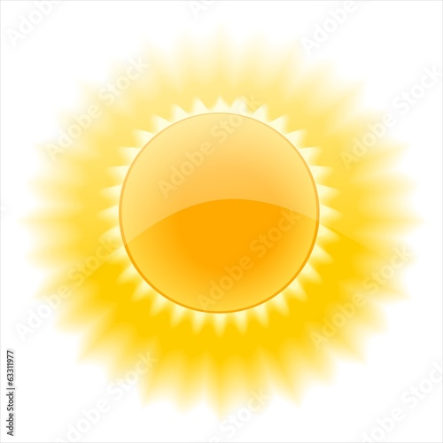 Sonne Sonnenstrahlen yello orange withe