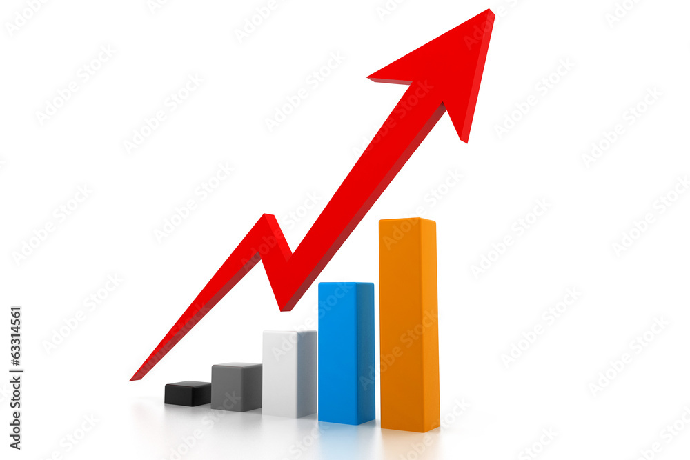 Economical business graph Economical business graph