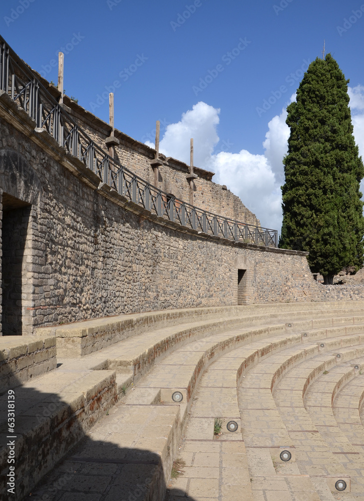 Grand Theatre in Pompeii
