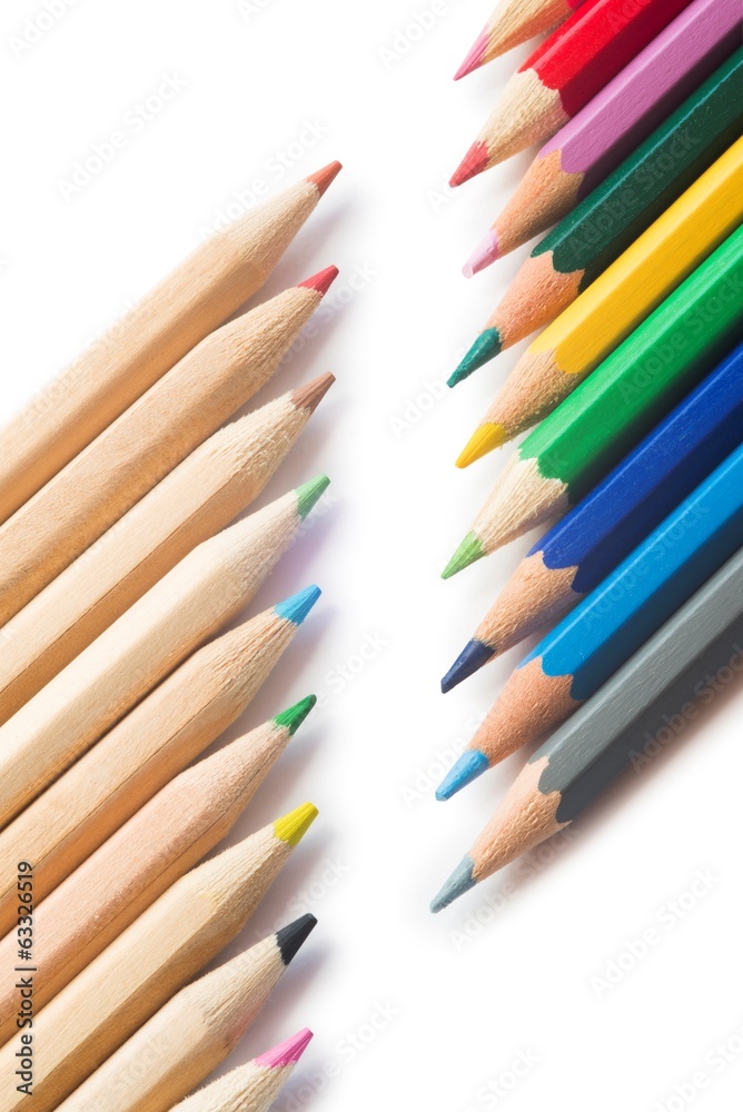 Obraz premium Colorful crayons