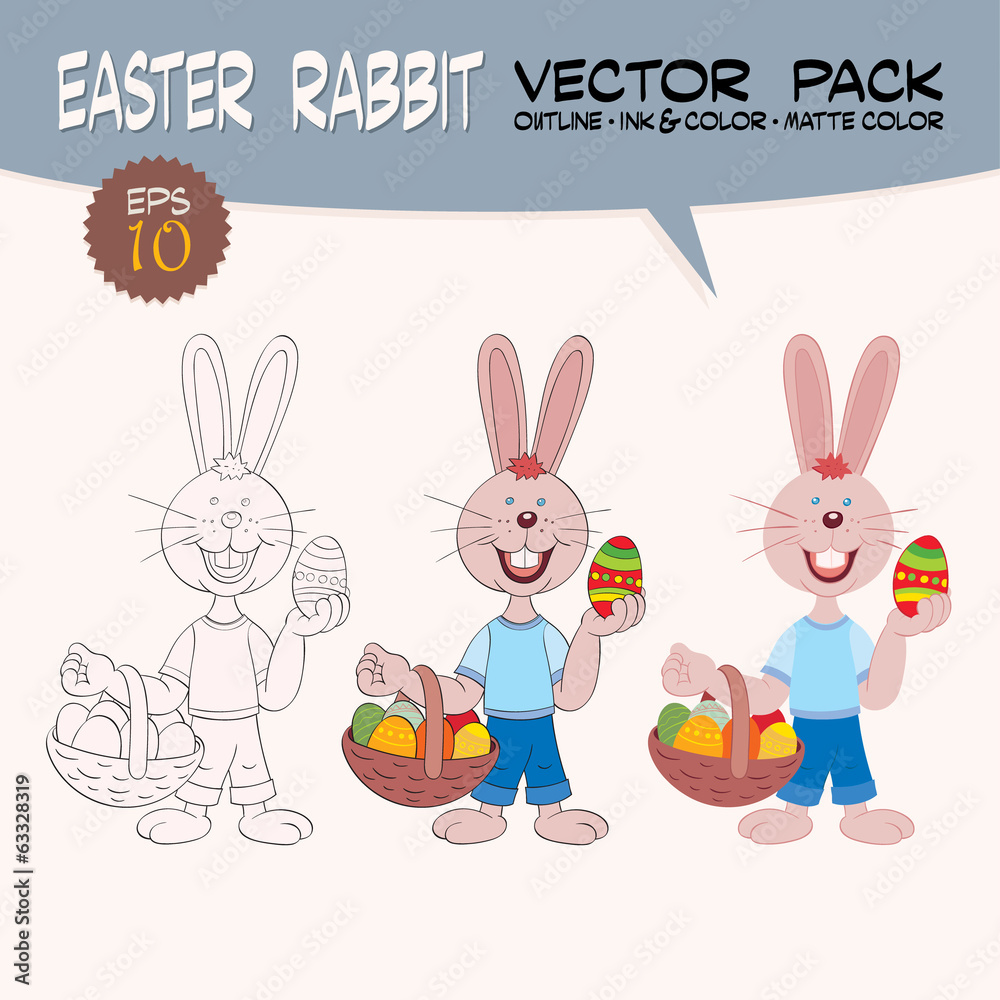 Easter rabbit Easter rabbit