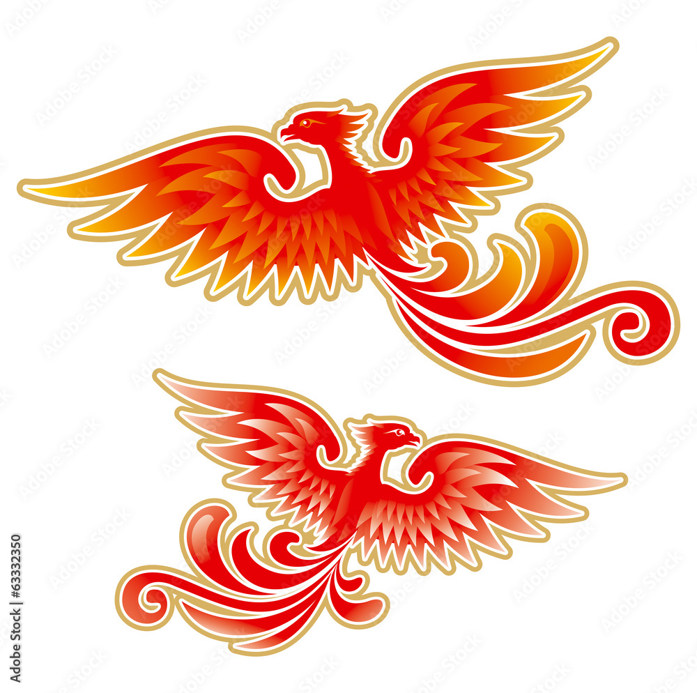 Obraz premium Fairytale Firebird