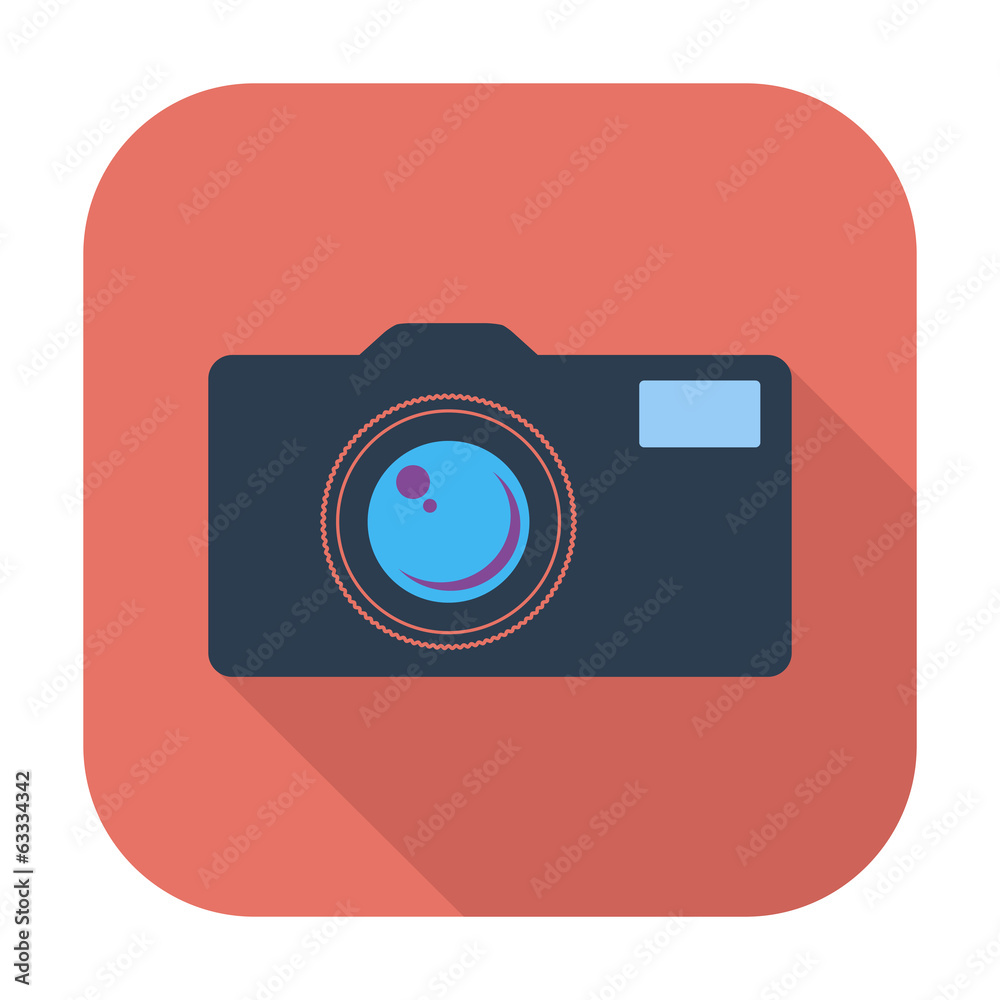 Fototapeta premium Icon vintage camera.