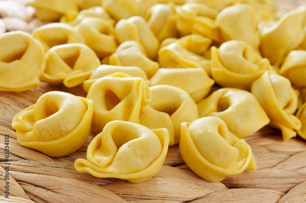 uncooked tortellini