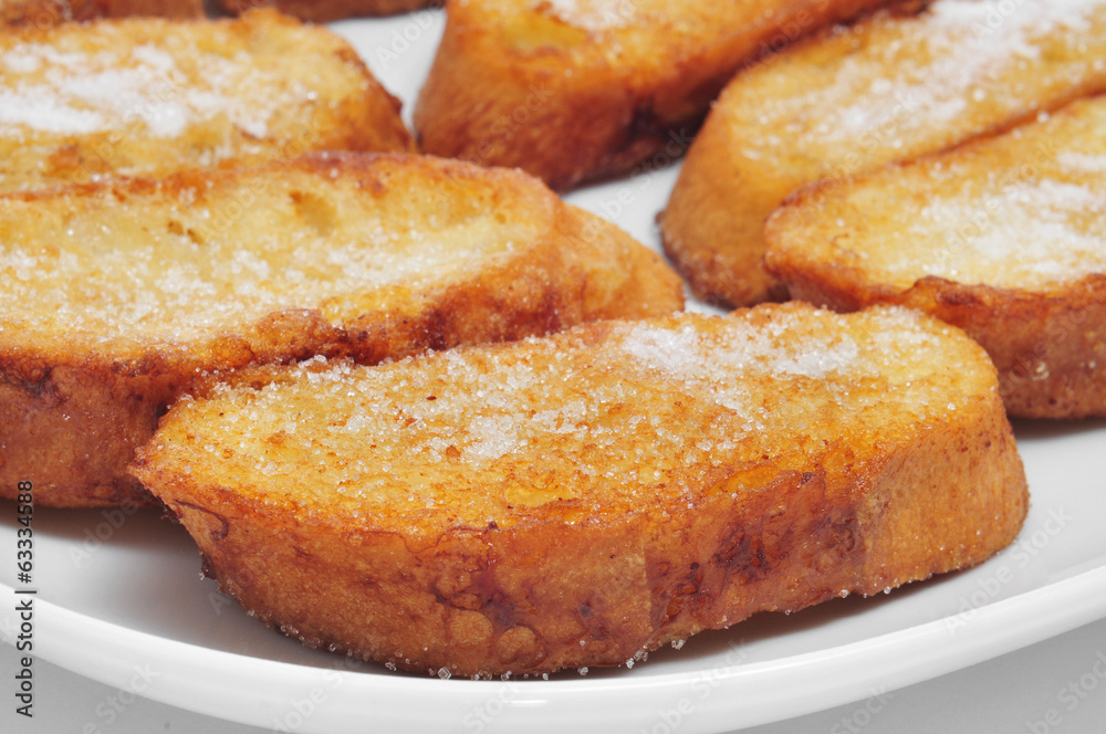 torrijas, typical spanish dessert for Lent and Easter