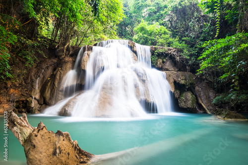 Huay Mae Kamin Waterfall  Thailand