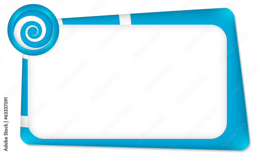 vector frame for any text with spiral vector frame for any text with spiral