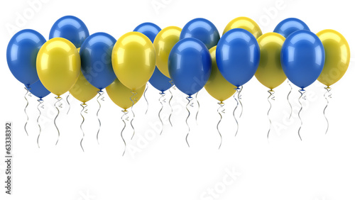 Colorful Helium Balloons photo