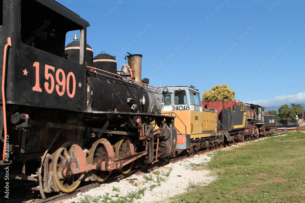 Très anciennes locomotives