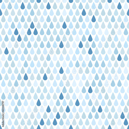 Rain. Seamless background.