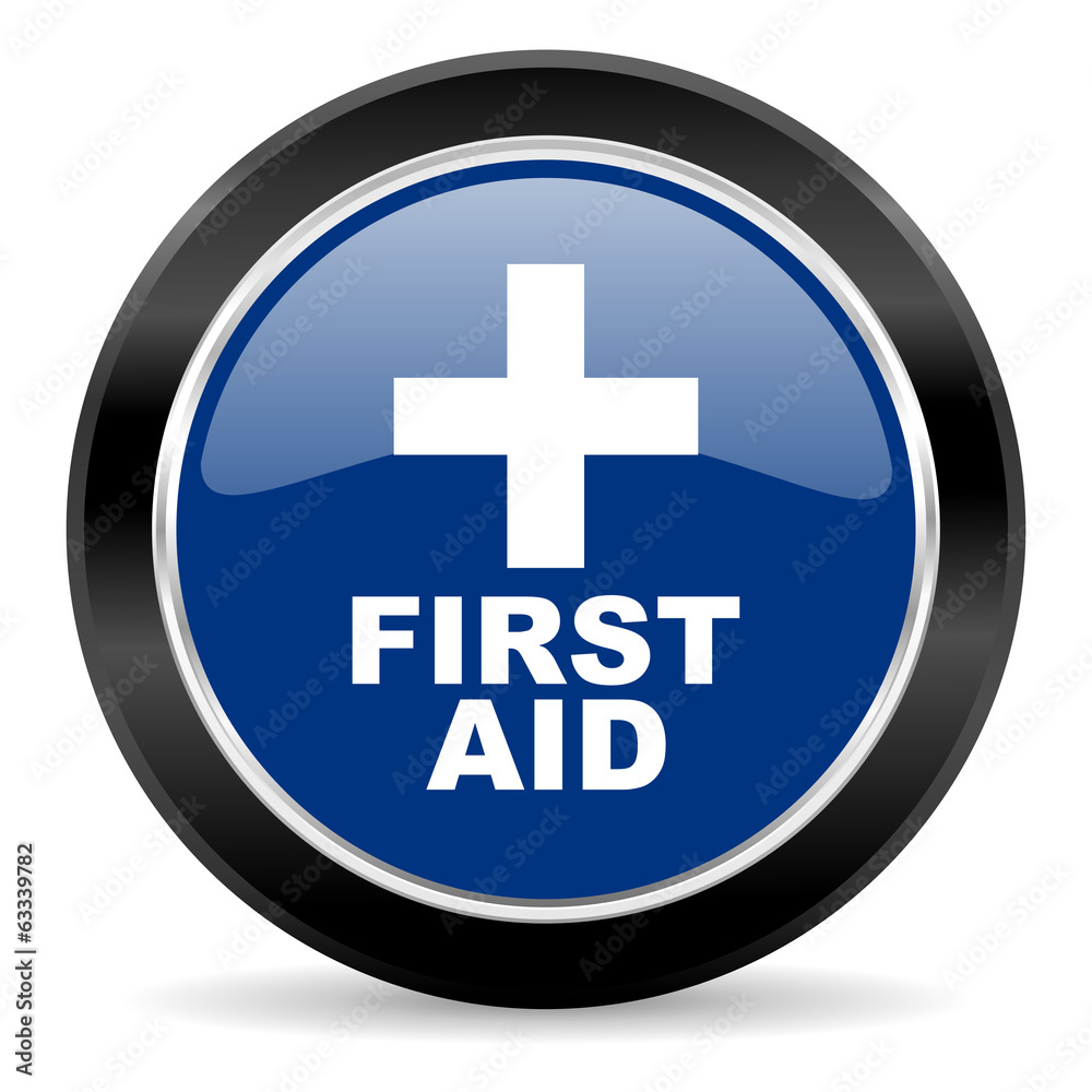 Obraz premium first aid icon
