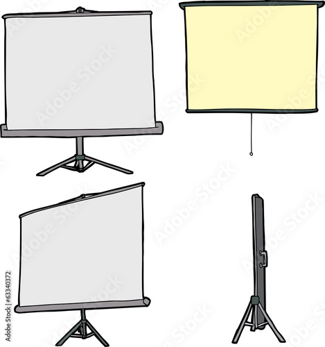 Various Projection Screens