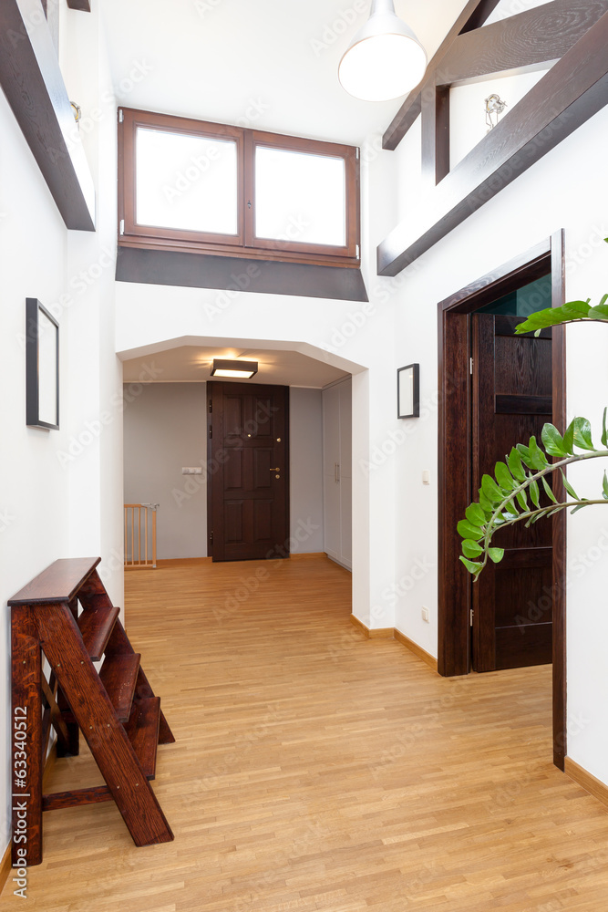 Interior of a story-house Interior of a story-house