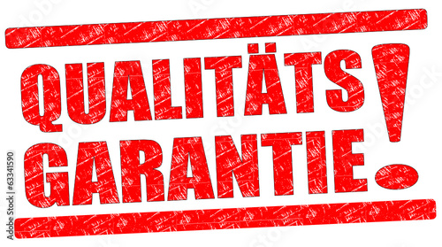 Qualitäts-Garantie  #140402-svg04