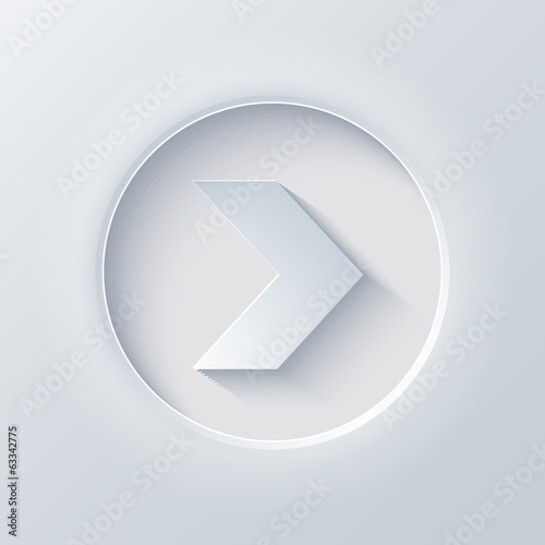 Vector light circle icon. Eps10