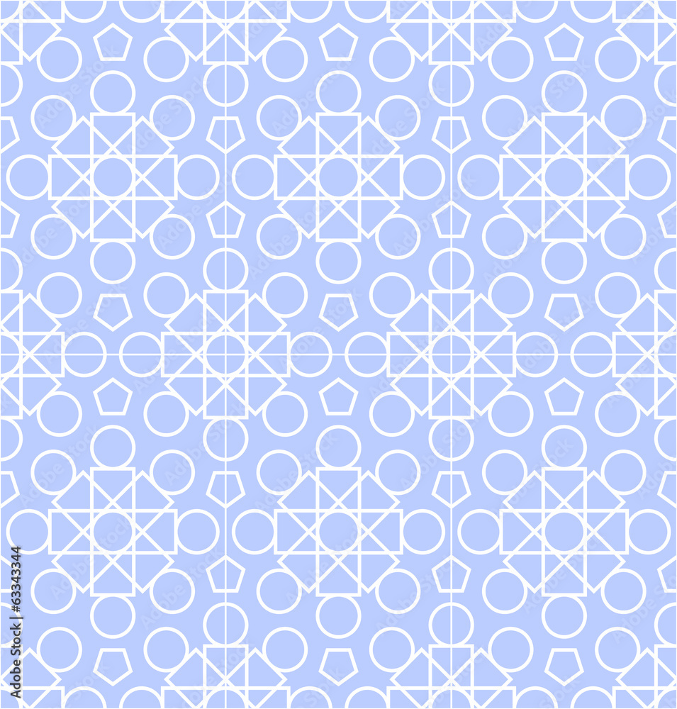 Vector abstract geometric background with techno ornament Vector abstract geometric background with techno ornament