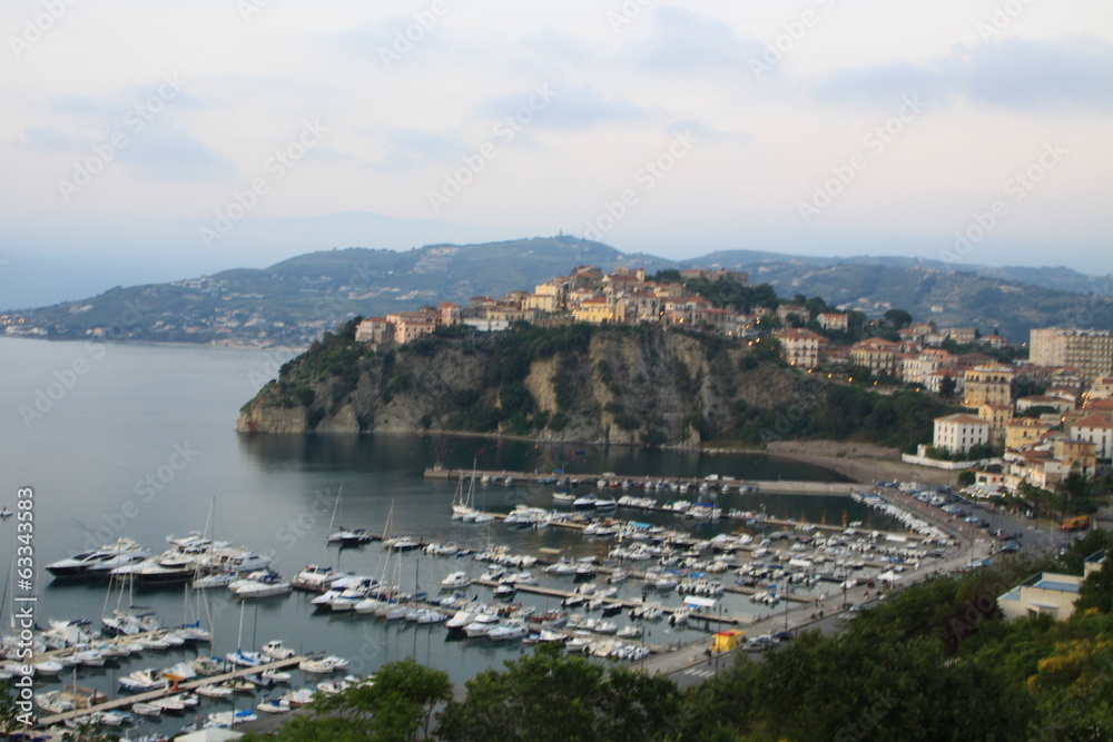 Fototapeta premium agropoli veduta