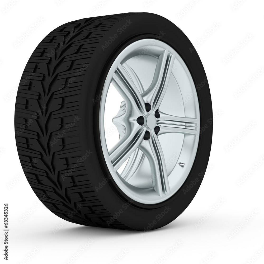 Obraz premium 3d wheel.