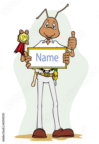 Ant rewarding and welcoming