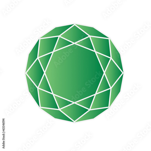 Peridot - vector illustration