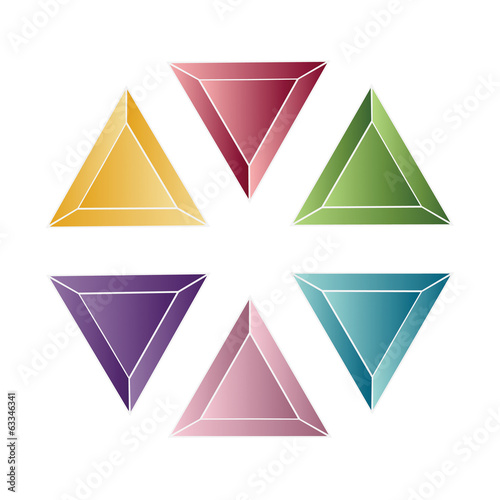 Jewel set. Vector illustration.