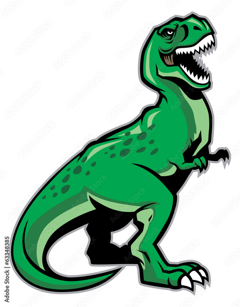 Fototapeta premium trex dinosaur