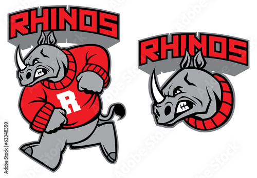 rhino mascot
