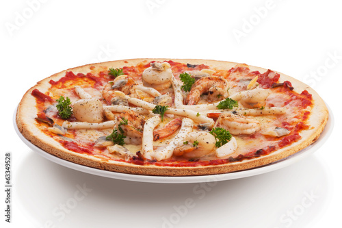 seafood pizza