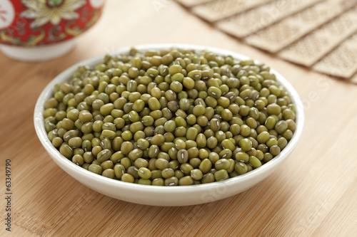 Bowl with Mung beans