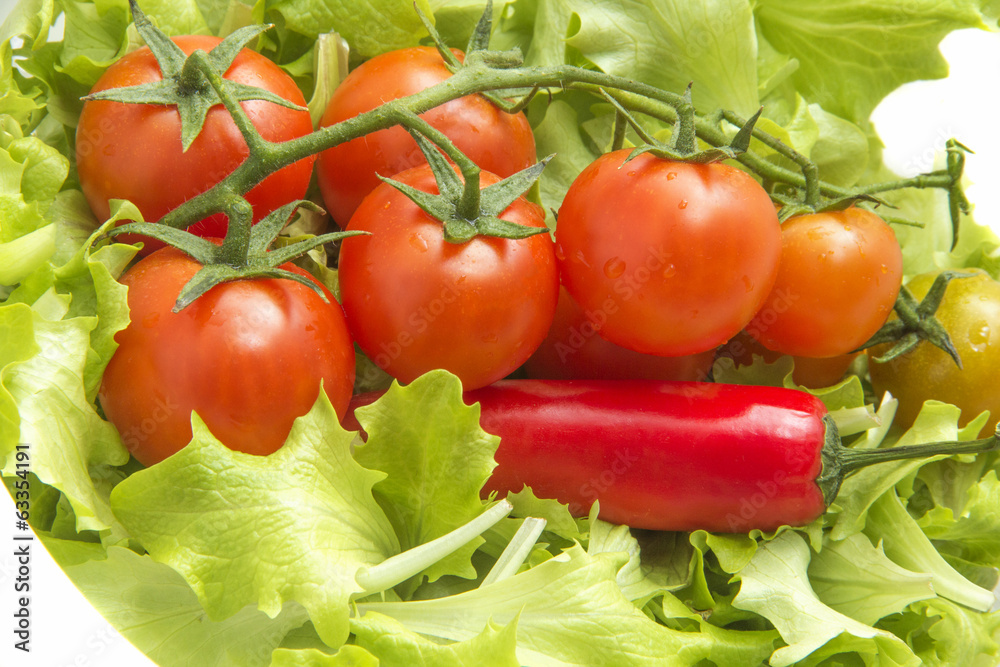 salad, vegetables salad, vegetables