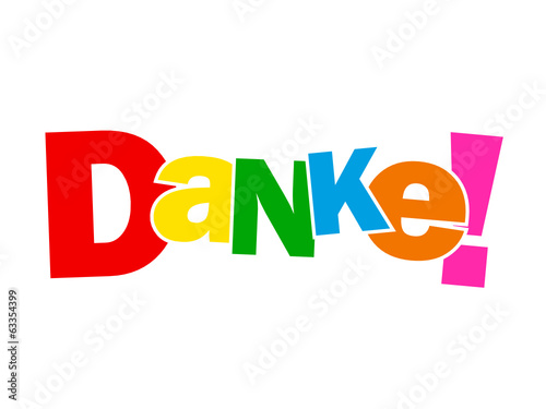 "DANKE!" Karte (Vielen Dank Schön Sehr Dankbarkeit Dankeskarten)