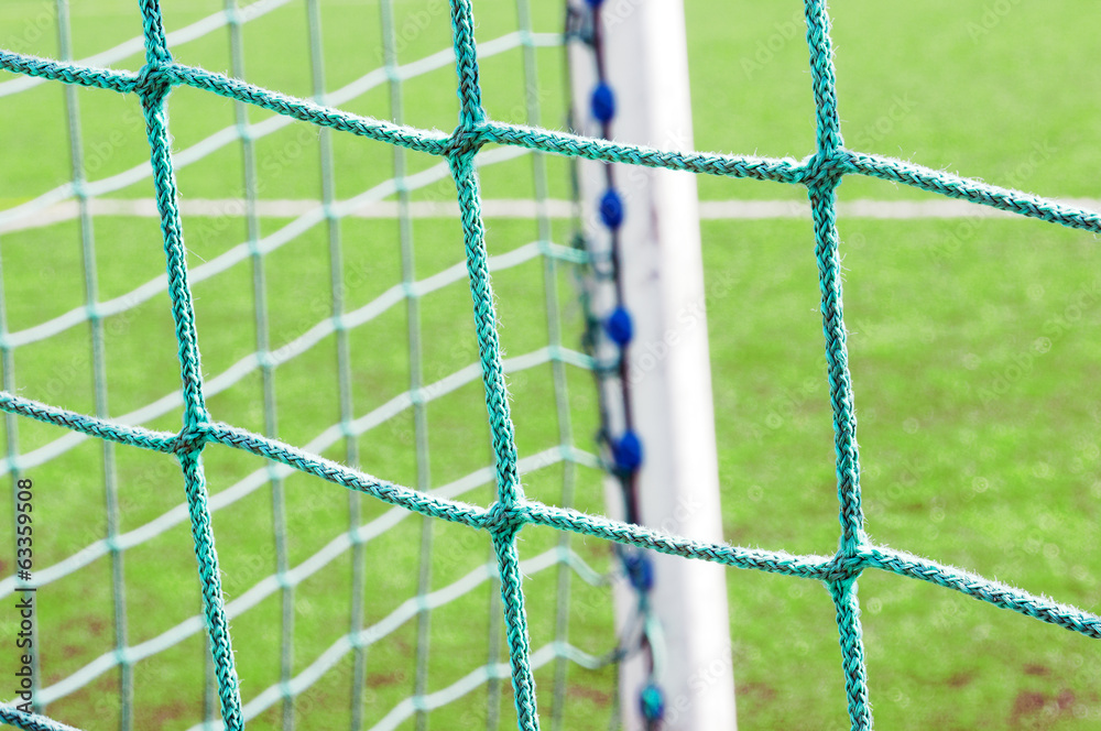 soccer goal post and net Stock Photo Adobe Stock