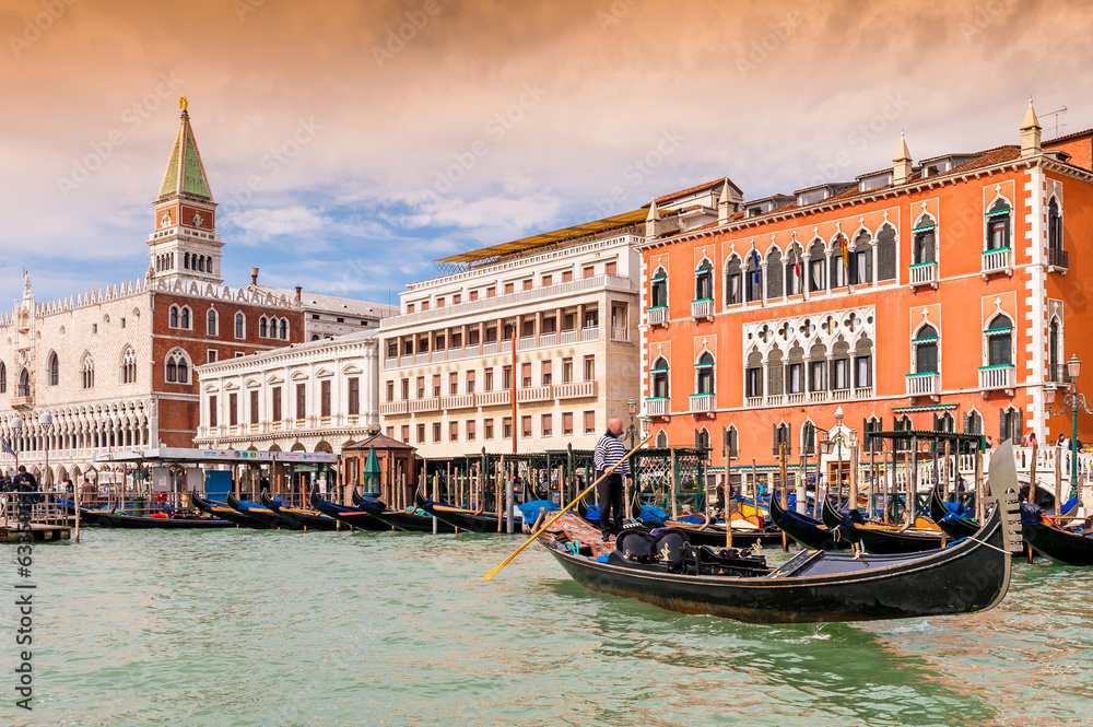 Fototapeta premium Canal de San Marco à Venise