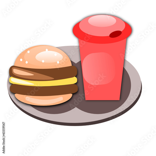 Panino e bibita
