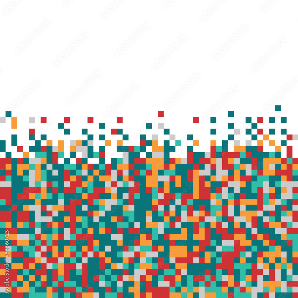 Fototapeta premium Abstract Pixel Background