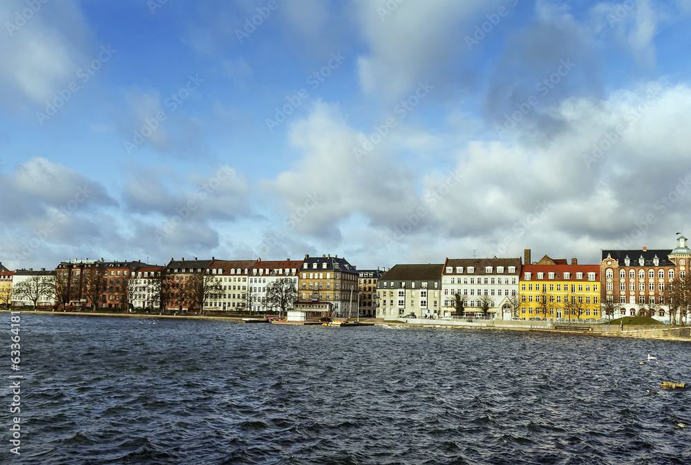Waterfront Peblinge lake, Copenhagen