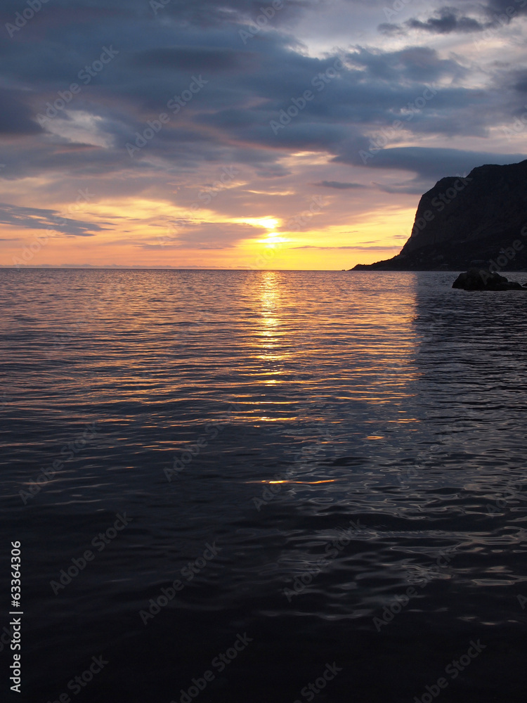Sunset on the Black Sea