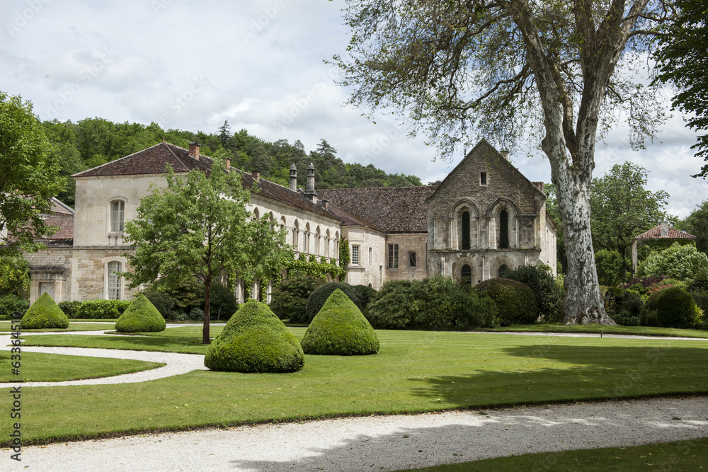 Ehemaliges Kloster Fontenay im Burgund, Frankreich