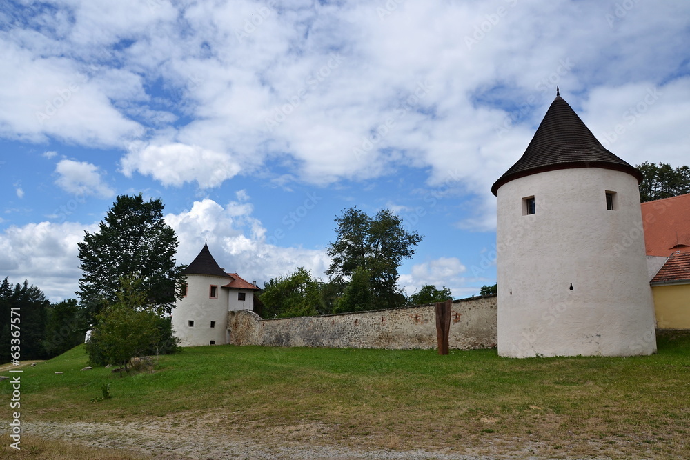 The fortress Zumberk in South Bohemia