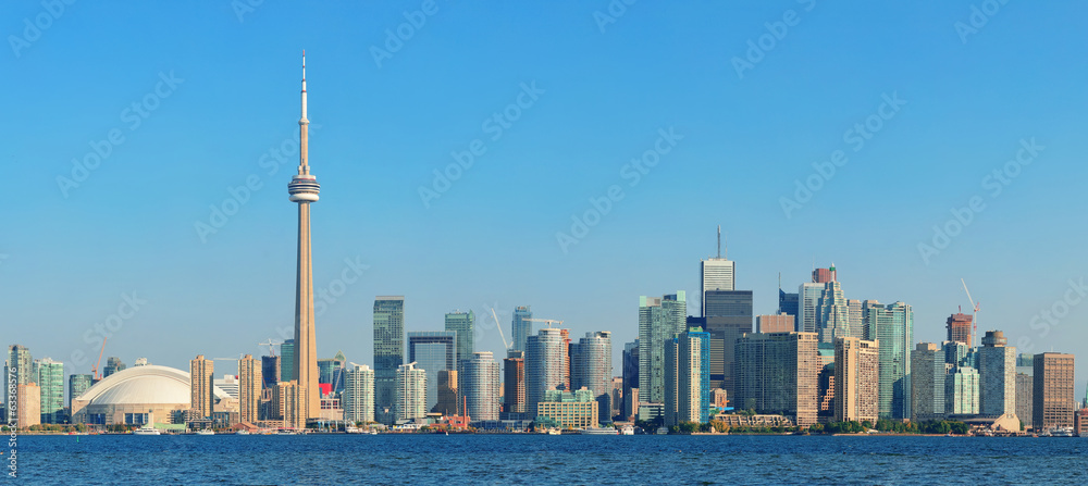 Toronto skyline in the day