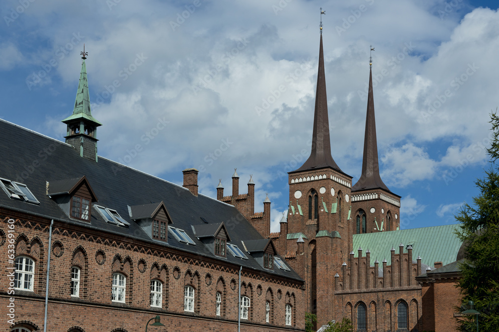 The Towers of the Cathedral of Roskilde