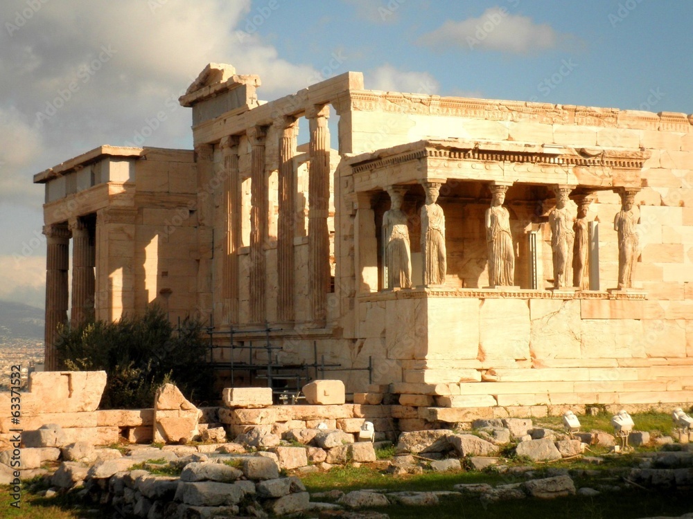 Temple Ruins in Athens