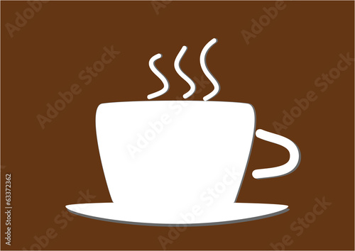 Cup of hot drink (coffee)