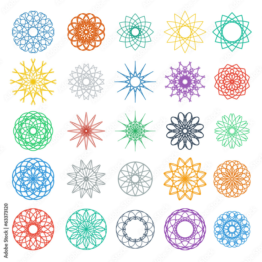 Round Ornament Set