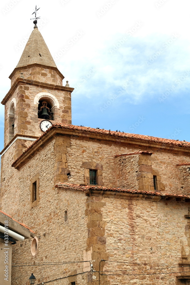 Church,Gudar village,Teruel,Spain