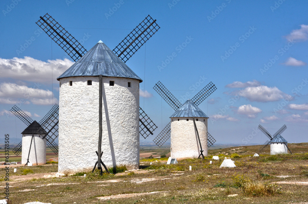 Molinos de viento, Campo de Criptana, Castilla-La Mancha