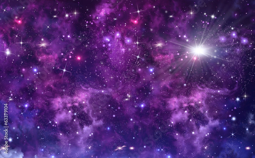 Fototapeta Naklejka Na Ścianę i Meble -  starry sky deep outer space