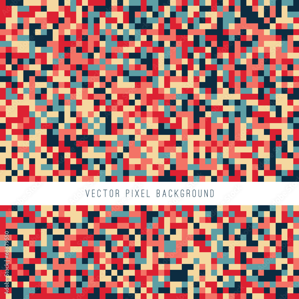 Fototapeta premium Abstract Pixel Background