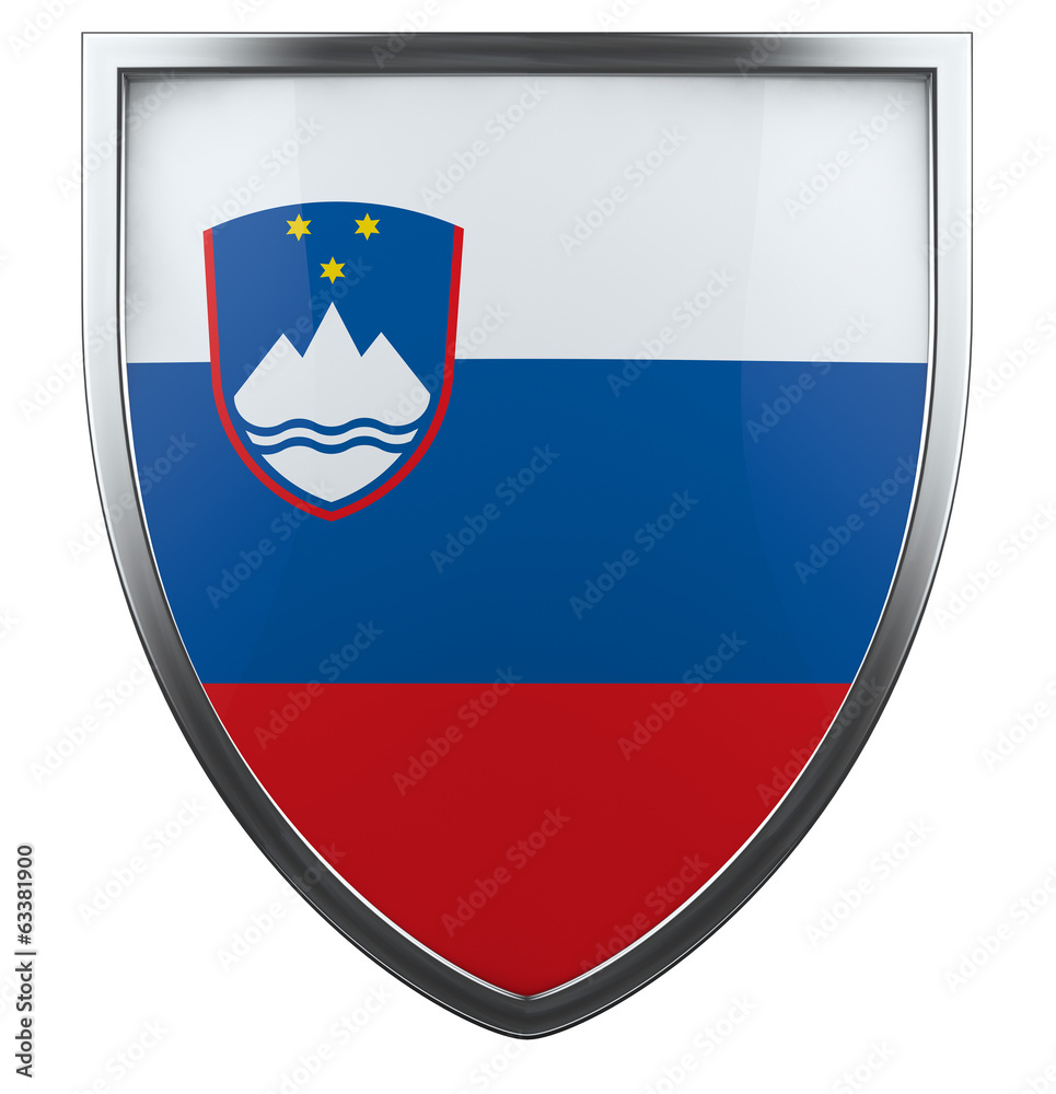 Fototapeta premium Slovenia flag