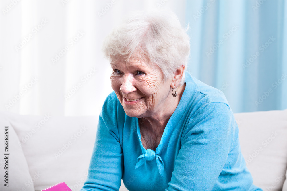 Smiling grandma Smiling grandma